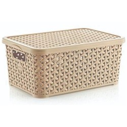 Корзина HobbyLife Rattan, 10 л, размер 24х34х15.7 см, цвет МИКС