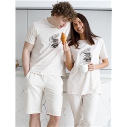 Футболка из премиального хлопка с авторским принтом