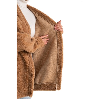 Кардиган ДЛИННЫЙ ТЕДДИ цвет Кемел