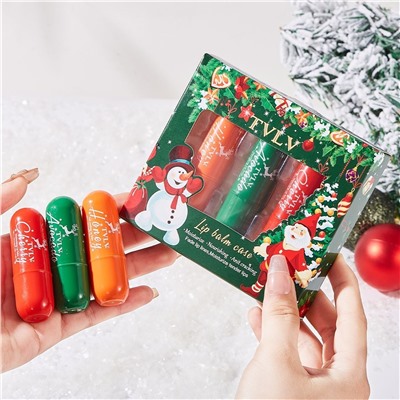 Набор MERRY CHRISTMAS подарочный бальзамов для губ 3 штКосметика уходовая для лица и тела от ведущих мировых производителей по оптовым ценам в интернет магазине ooptom.ru.