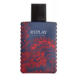 REPLAY SIGNATURE RED DRAGON edt (m) 100ml TESTER
