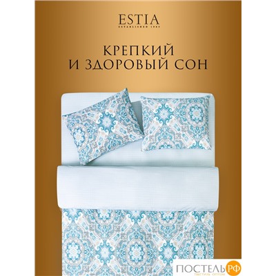 Estia ЭЛЬСНЕР Простыня на резинке 160х200х30, 1 пр, хл.