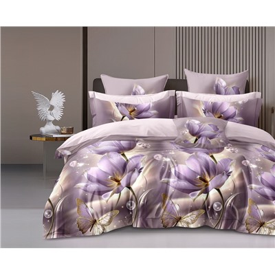 Постельное белье Зима-Лето из поплина с окантовкой ЗЛПО-3263