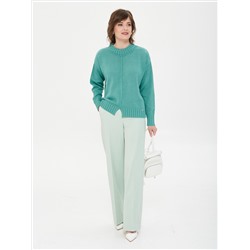 Джемпер вязаный с длинными рукавами