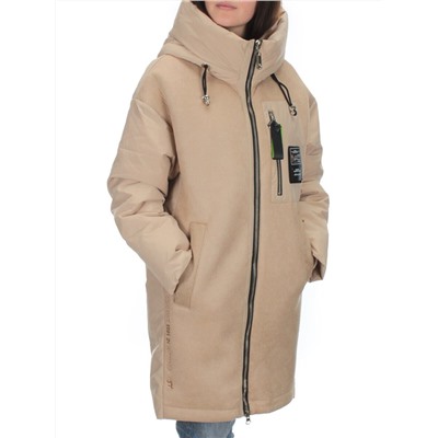 C1062 BEIGE Куртка зимняя женская (200 гр. холлофайбера)