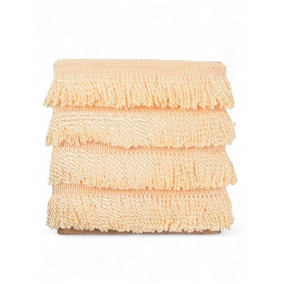 Тесьма декоративная «Бахрома» жгут, 6.5 см, 20 м±0.5, молочная