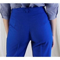 Женские летние брюки Брюки зауженные лен "Василек"