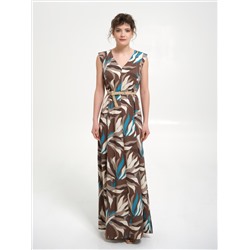 Платье макси с ремешком