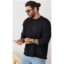 Лонгслив F521-1002 black
