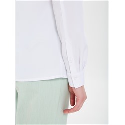 Блузка белая с потайной застёжкой