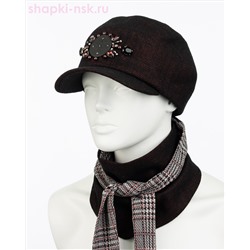 Аюна стразы Комплект флис (бейсболка+бактус) (57-59)