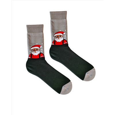 Носки НГ р.37-44 "Happy NY" Modern Santa
