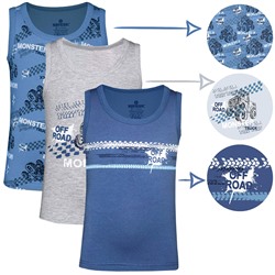 2378 Майка для мальчика многоцвет (BAYKAR)