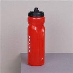 Бутылка для воды ZEON WB105 для активных видов спорта, пищевой hi-quality LDPE,  750ML цвет RED/уп100