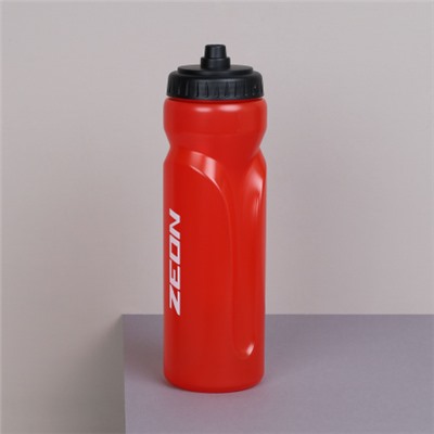 Бутылка для воды ZEON WB105 для активных видов спорта, пищевой hi-quality LDPE,  750ML цвет RED/уп100