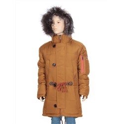 G-19 BROWN Куртка аляска детская для мальчика