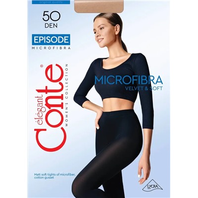 CONTE EPISODE 50 Колготки женские из микрофибры