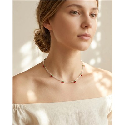 Чокер-бусы из бисера