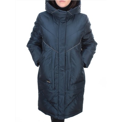 9915 AQUAMARINE Пальто женское зимнее JEARLIDER (200 гр. холлофайбера)