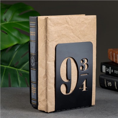 Держатель-подставка для книг "Поезд на 9 и 3/4" набор 2шт, 15х10х10см