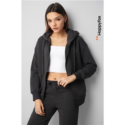 Женский спортивный костюм из футера трехнитки Happyfox