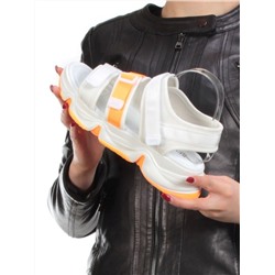 08-PED76-5 WHITE Босоножки (текстиль, стелька текстиль)