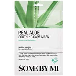SOME BY MI Тканевая маска для лица успокаивающая с экстрактом алоэ 20 г