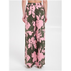 Брюки в пижамном стиле