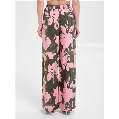 Брюки в пижамном стиле