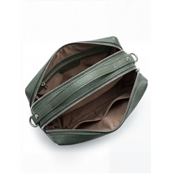 Женская кожаная сумка Richet 3253LN 956 Зеленый
