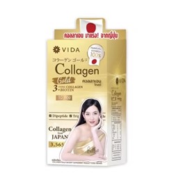 Премиальный морской Коллаген с Биотином Vida Gold 3.5 гр x 10 саше