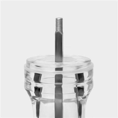 Мельница для специй Magistro Glace, 13.9 см, 30 мл, керамический механизм, акрил, прозрачная