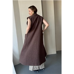 Жилет  LAMB079/01/Кофейный