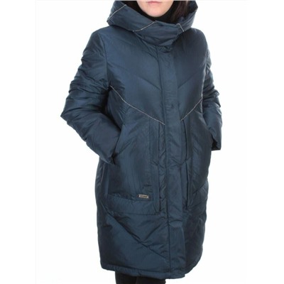 9915 AQUAMARINE Пальто женское зимнее JEARLIDER (200 гр. холлофайбера)