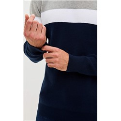 Свитер P521-1568 d.blue