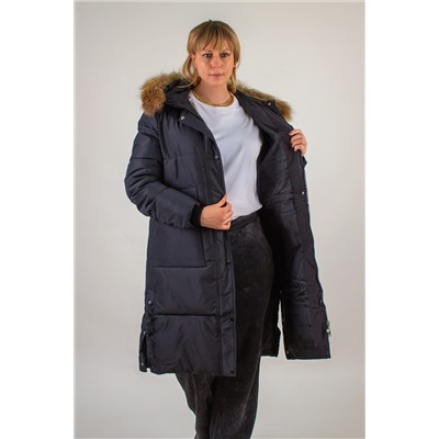 Парка с капюшоном натуральный мех арт. 623 НАТАЛИ, 1199650