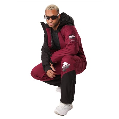 Комбинезон A-89033 Темно-бордовый