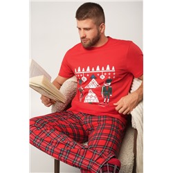 Мужская новогодняя пижама Happyfox