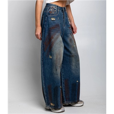 Джинсы #КТ3995, синий