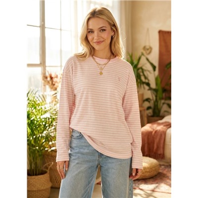 Лонгслив OVER SIZE (хлопок)