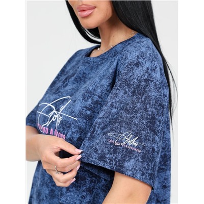 Монифа - туника синий