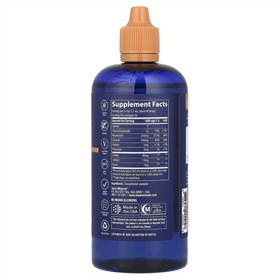 Trace, ConcenTrace®, микроэлементы в каплях, 237 мл (8 жидк. унции)
