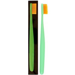 DENTIQUE Toothbrush Green Зубная щетка зелёная