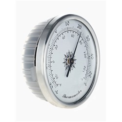 Термометр механический, настенный, d=7.2 см