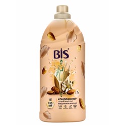BIS Кондиционер для белья "Миндальное молочко", концентрированный, 1,7 л