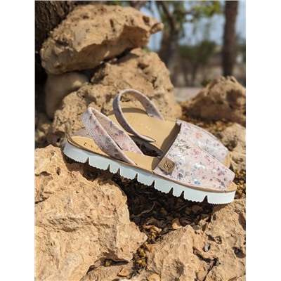 AB.Zapatos · 502 Samanta · Nude+AB.Z PELLE ABEJA 2 (410) rose