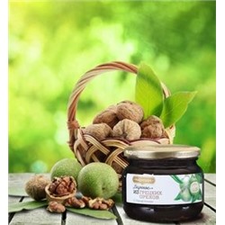 Варенье "Из грецкого ореха"  390гр (стекло)