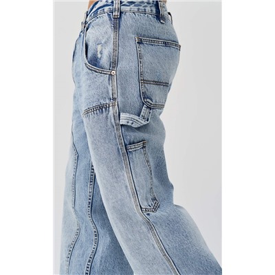 Джинсы муж. F611-0127 l.blue