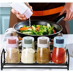 Баночки с кнопочным дозатором для сыпучих, 1 шт.