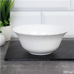 Салатник 300 мл 127 мм Тюльпан  LHKW50 (white) /уп 72